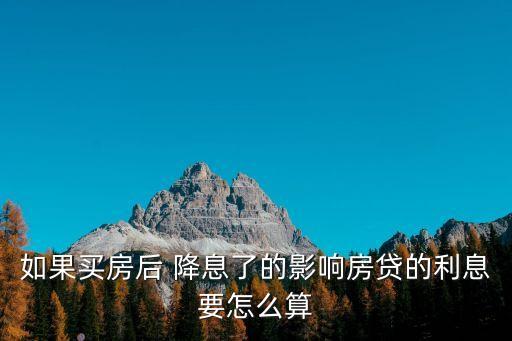 2015商貸降息后是多少
