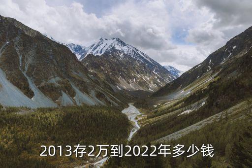 2013的錢的利息是多少