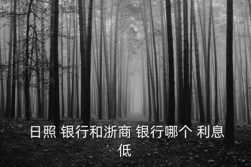 日照銀行利息是多少錢