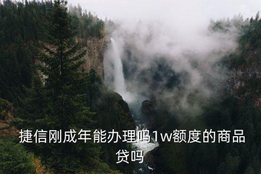 捷信第一次可以貸多少錢