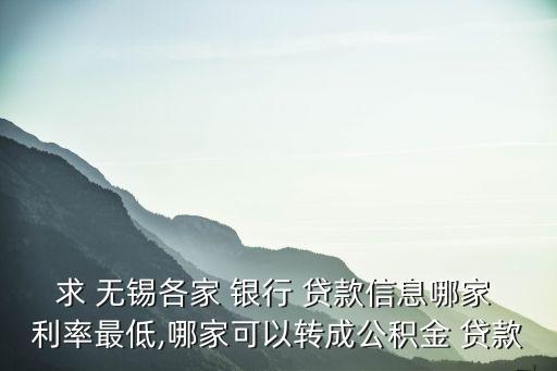 無錫各銀行貸款利率是多少錢,無錫銀行貸款利率2023