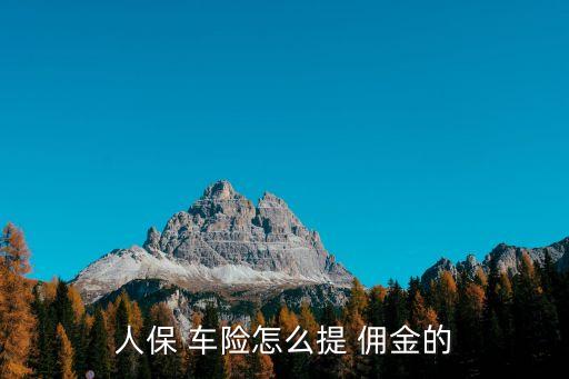 車險(xiǎn)傭金是多少,1500的車險(xiǎn)傭金是多少