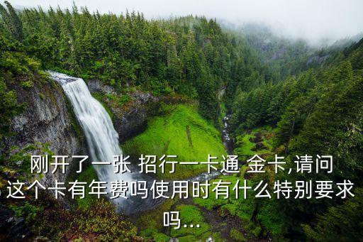 開招行金卡要存多少錢