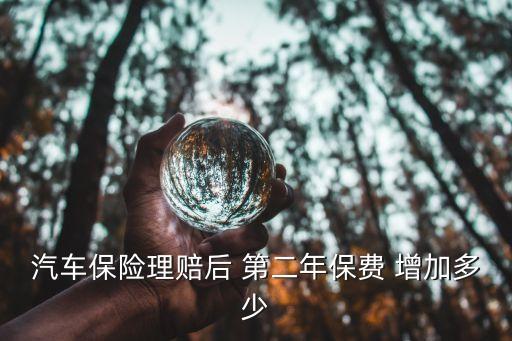報(bào)一次車險(xiǎn)第二年車險(xiǎn)增加多少,車損1000元左右有必要出險(xiǎn)嗎