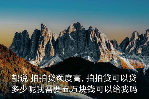 拍拍貨最多帶多少錢,上海拍拍貨電話多少