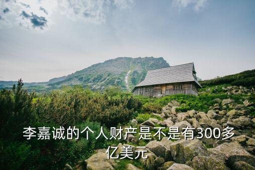  李嘉誠的個人財產(chǎn)是不是有300多億美元