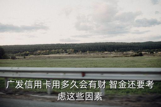 廣發(fā)財智金最多多少期