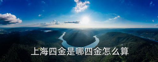  上海四金是哪四金怎么算