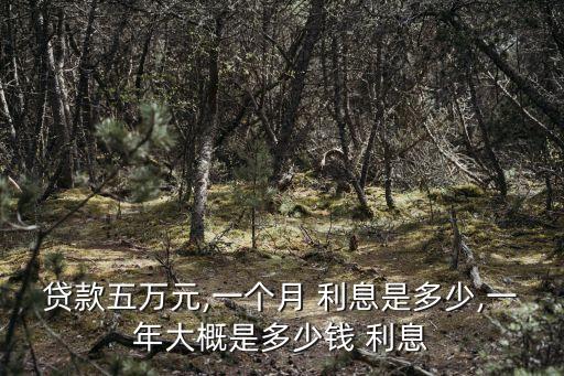 信用卡借借5萬多少利息怎么算,借信用卡5萬一個要還多少利息
