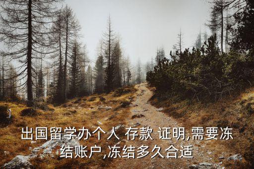 存款證明 提前解凍多少錢,個人存款證明可以提前解凍嗎