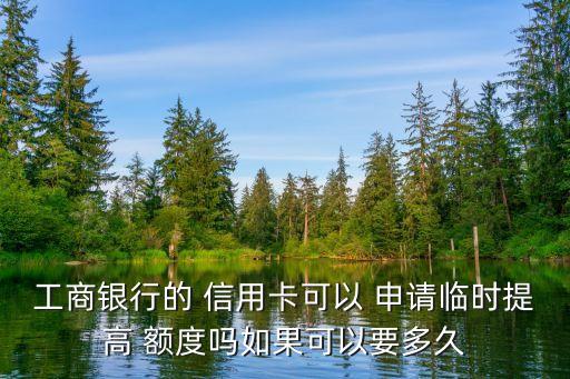 工行信用卡第一次申請信用卡額度是多少時(shí)間