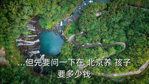北京養(yǎng)個孩子多少錢,北京普通家庭養(yǎng)孩子需要多少錢