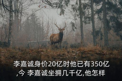 李嘉誠有多少錢,1992年李嘉誠有多少錢