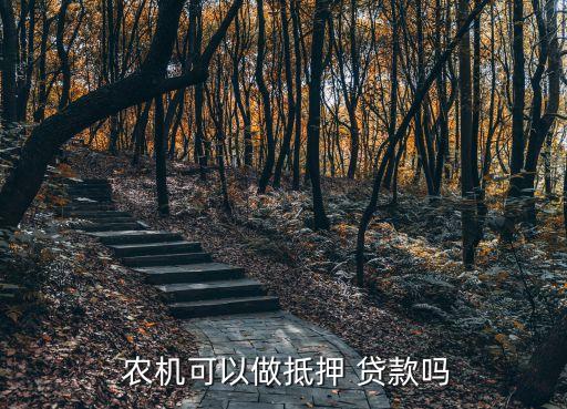 農(nóng)機(jī)貸款能貸多少錢,400萬農(nóng)機(jī)可貸款多少