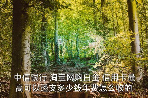 中信淘寶會員信用卡額度是多少錢,中信京東plus會員信用卡額度