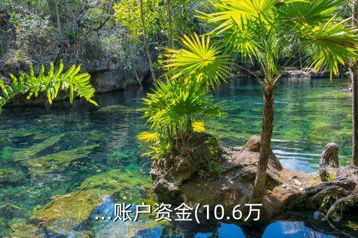 ...賬戶資金(10.6萬
