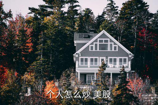 個(gè)人怎么炒 美股