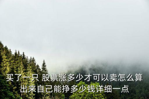 股票盈虧比例多少能賣