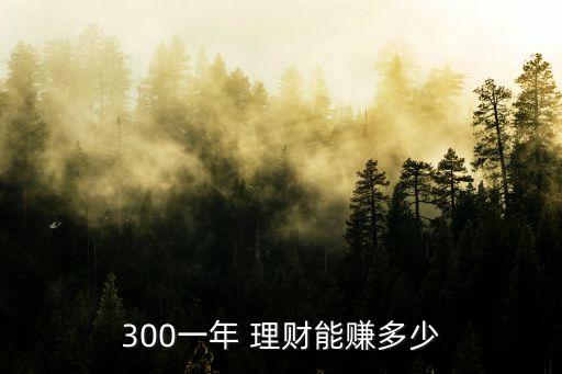 理財收益一般是多少錢,600萬理財年收益多少