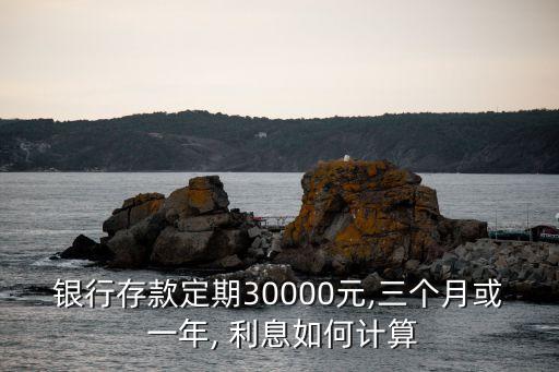 三萬塊錢存死期一年利息是多少