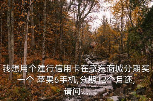 蘋果6先刷卡后分期多花多少錢
