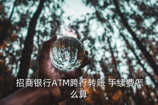 招商銀行同城同行轉(zhuǎn)帳手續(xù)費是多少錢