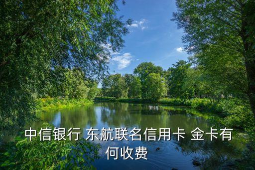  中信銀行 東航聯(lián)名信用卡 金卡有何收費(fèi)