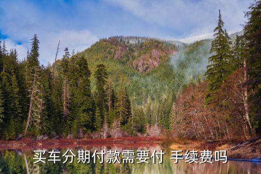 廣發(fā)分期購車手續(xù)費(fèi)是多少錢,廣發(fā)30000元分期手續(xù)費(fèi)多少