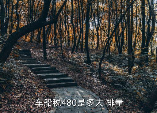  車船稅480是多大 排量