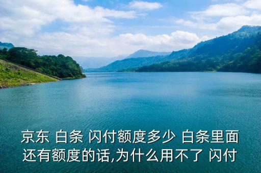 白條閃付能用多少,白條一天可以付多少錢