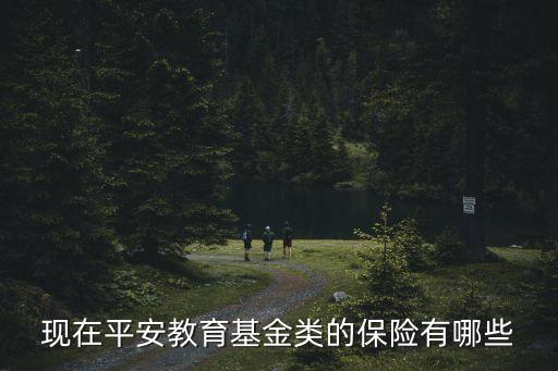 現(xiàn)在平安教育基金類的保險有哪些