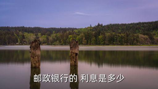 2016年郵儲利息多少錢,郵儲銀行的利息多少