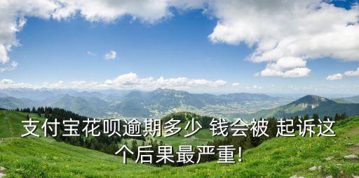 欠花唄多少錢會(huì)被起訴,花唄逾期800塊錢會(huì)被起訴,真的會(huì)上門嗎?