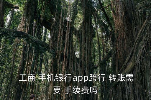 工商手機(jī)銀行加急轉(zhuǎn)賬手續(xù)費(fèi)是多少錢(qián)