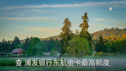 浦發(fā)鈦金聯(lián)名信用卡金額是多少,東航浦發(fā)聯(lián)名鈦金信用卡