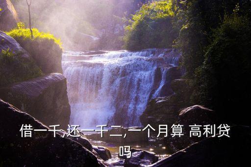 高利貸1000利息多少錢(qián),利息多少錢(qián)算高利貸