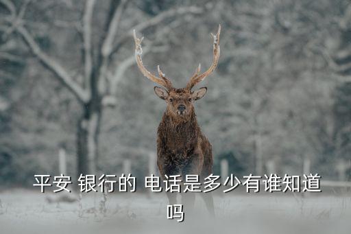 開發(fā)區(qū)平安銀行電話是多少,平安銀行人工服務(wù)的電話是多少