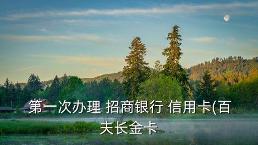 第一次招商信用卡額度一般多少錢,招商信用卡額度最低多少