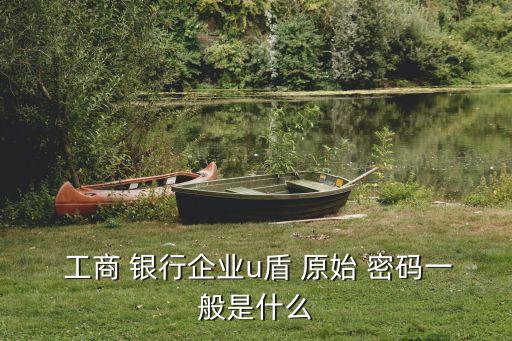 工商銀行原始密碼是多少,u盾原始密碼多少,工商銀行