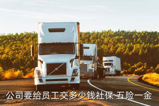 公司要給員工交多少錢社保 五險一金