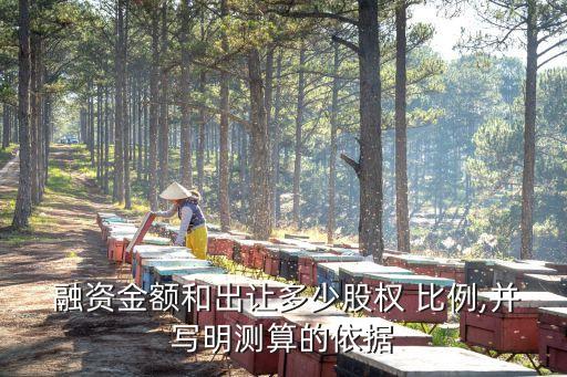  融資金額和出讓多少股權(quán) 比例,并寫(xiě)明測(cè)算的依據(jù)