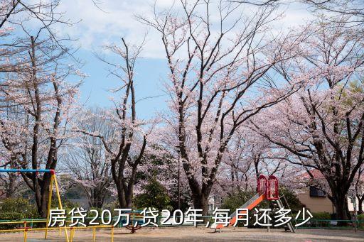 代款二十萬二年半還多少