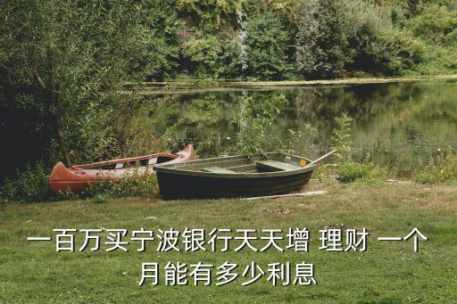 100萬理財(cái)一個(gè)月的收益多少錢,25萬理財(cái)一個(gè)月收益