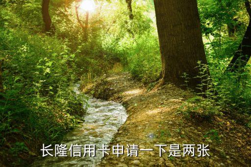 工行長(zhǎng)隆卡怎么是2張，中國(guó)工商銀行長(zhǎng)隆聯(lián)名信用卡怎么有2張