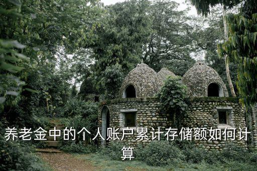 養(yǎng)老金中的個人賬戶累計存儲額如何計算