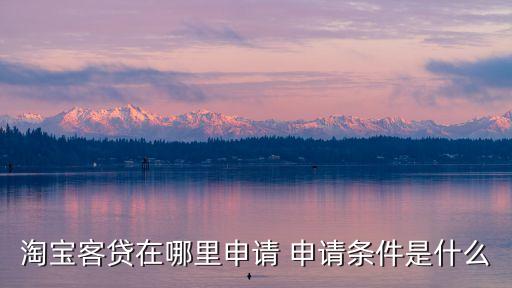 淘寶客貸怎么找，馬云網(wǎng)上銀行怎么貸款