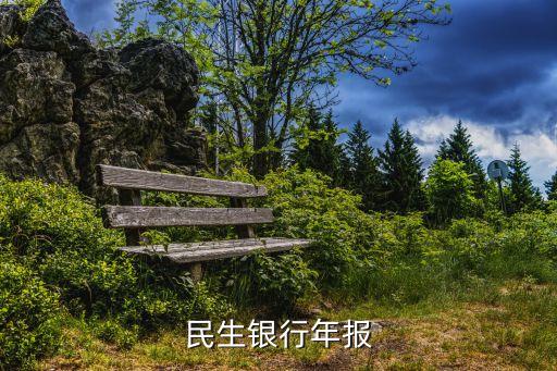 民生銀行年報