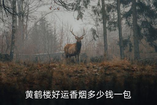 黃鶴樓好運香煙多少錢一包