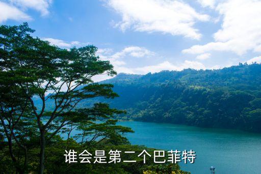 誰會是第二個巴菲特