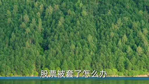 股票被套了怎么辦